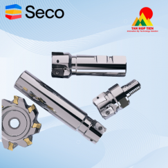 Double Turbo 16 – Giải Pháp Phay Vai Hiệu Suất Cao từ Seco Tools